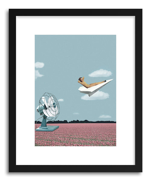 Art print Where The Wind Takes Me by artist Maarten Leon