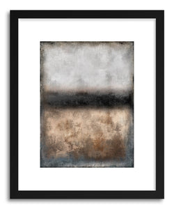 hide - Art print Due Pagine by artist Mixgallery in white frame