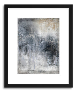 hide - Art print Blizzard by artist Mixgallery in natural wood frame