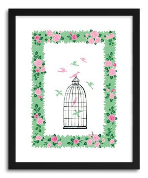 Fine art print Bird Cage by artist Skylar Kim