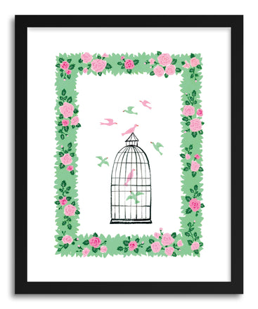 Fine art print Bird Cage by artist Skylar Kim