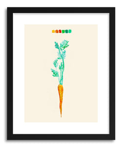 Fine art print Carrot by artist Peggy Dean