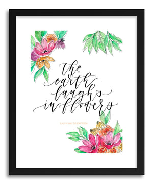 Fine art print Earth Laughs in Flowers by artist Peggy Dean