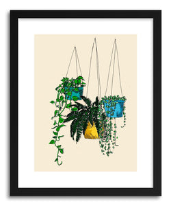 Fine art print Hanging Plants by artist Peggy Dean