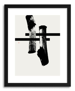 hide - Art print #Torii by artist Thoth Adan in white frame