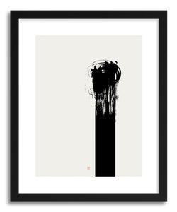 hide - Art print As One by artist Thoth Adan in white frame