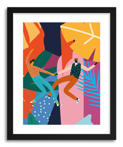 Fine art print Dancing With My Love by artist Seija Chowdhury