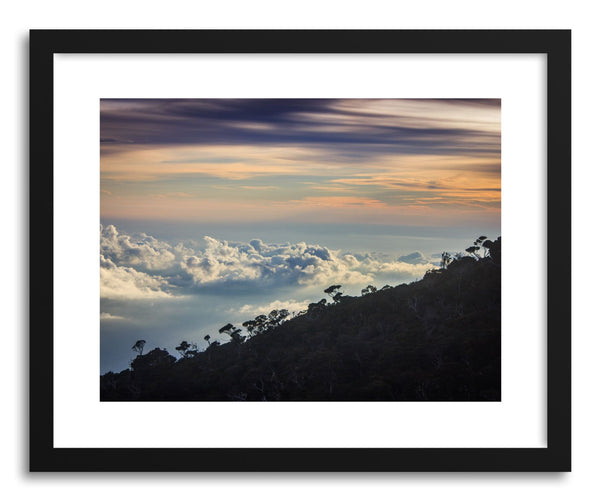 Fine art print Mountain Clouds by artist Wes Lewis